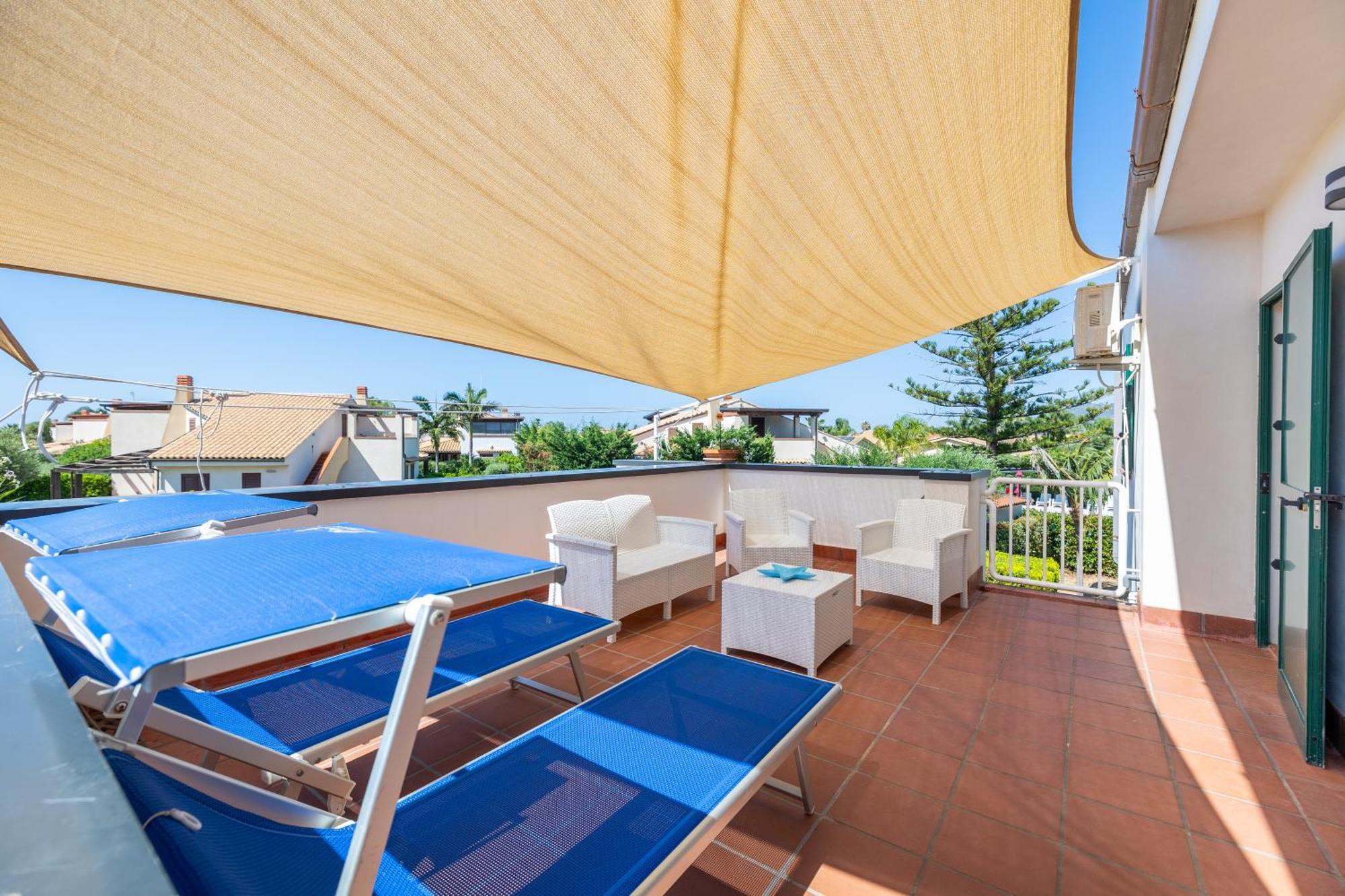 Sole Mare Deluxe Villa กัมโปเฟลิเช ดิ โรชเชลลา ภายนอก รูปภาพ